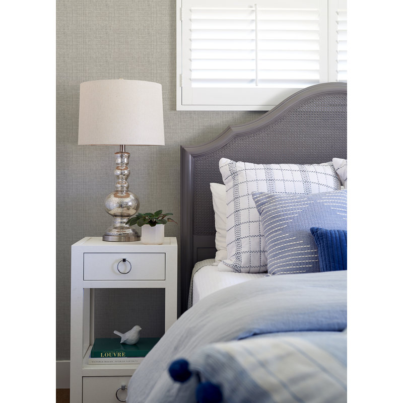 Quartney Wallpaper Roll, Light Gray