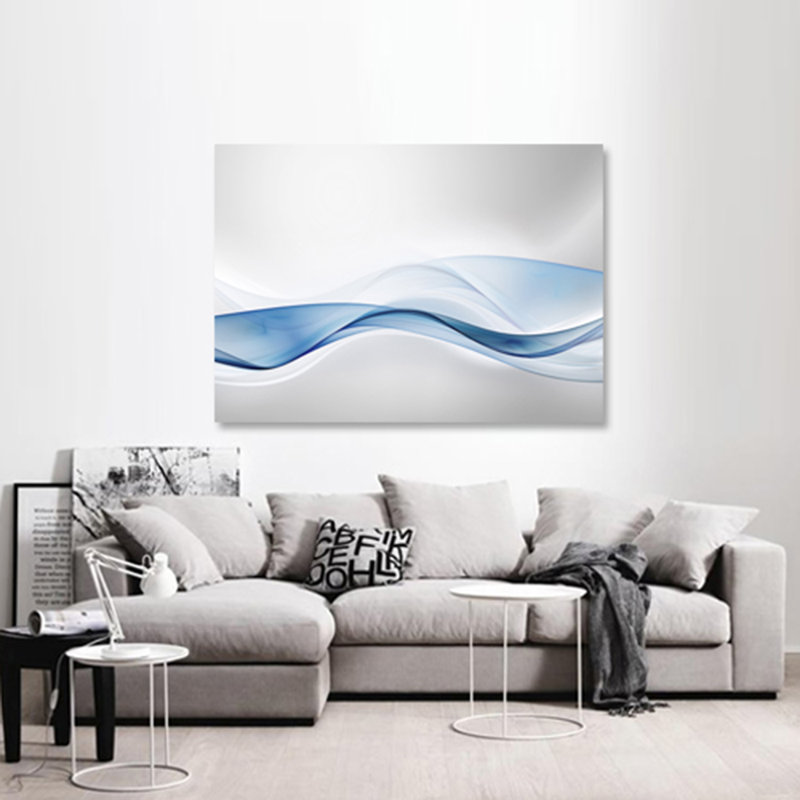 Crest Print, 16" H x 20" W x 2.5" D, Aluminum