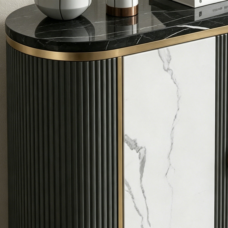 Buffet décoratif Modern Luxury, White/Black