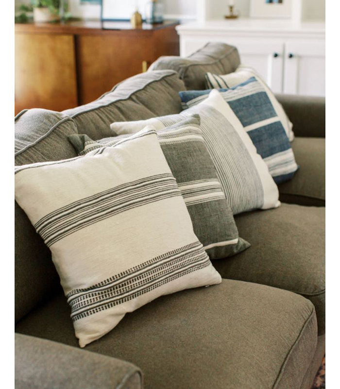Housse de coussin Aden, Gris