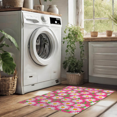 Tapis à linge doux antidérapant Sweet Daisy