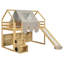 Cadre simple en forme de maison avec tente, format naturel + beige-1762022949