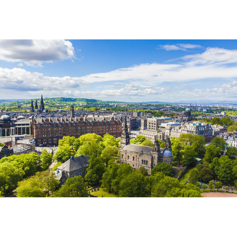 «Ayzlyn Edinburgh Skyline», photographie sur toile tendue, H 8 po x l 12 po
