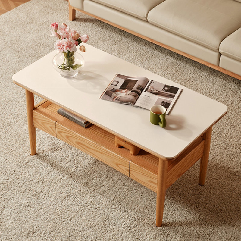 Table basse rectangulaire, H 24,3 po x L 47,3 po x l 23,7 po