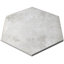 Kalay 9" Hexagon Polished Porcelain Tile-189182014
