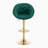Swivel Upholstered Adjustable Height Counter Stool-438895136