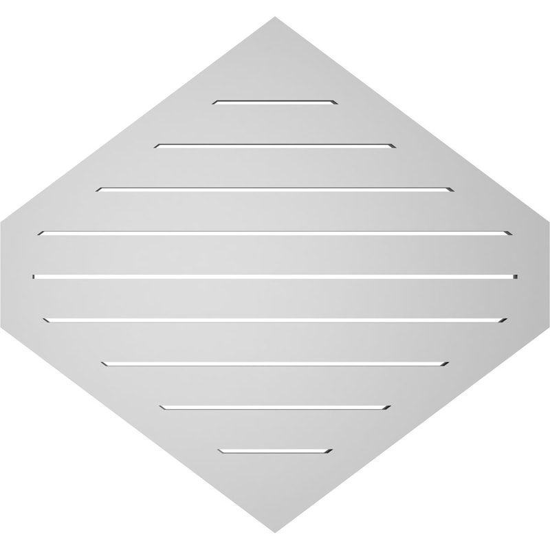 Pente verticale verticale en uréthane 9 pi, H 1,5 po x l 34 po x L 32 po