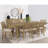 Extendable Dining Table Extension Leaf Solid Wood