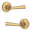 Lifetime (PVD) Satin Brass Door Lever