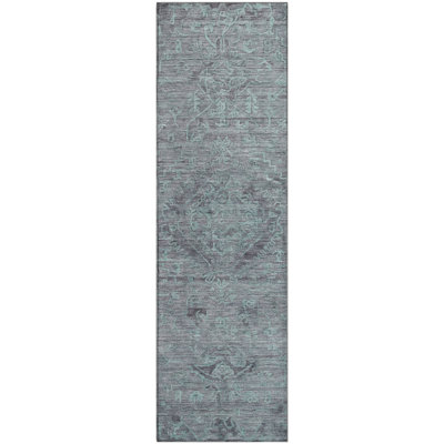 Premium Machine Washable Bovell AMF1111 Global Rug