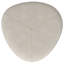 Moore 18"W Small Contemporary Ottoman with Upholstered Seat, Assembled-656278935