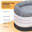 Grand lit pour chien de taille humaine lavable avec housse amovible-471780011-471780010