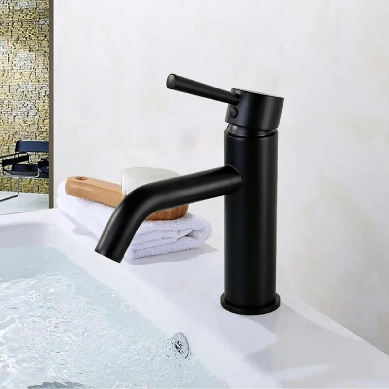 Robinet pour salle de bain à un trou