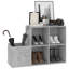 4 Pair Solid Wood Shoe Rack-1979924070