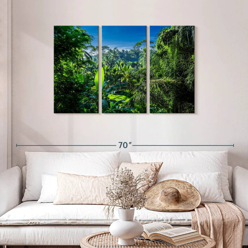 Jungle tropicale Alvord Bali, H 28 po x l 45 po