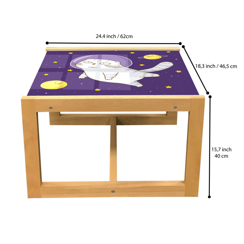 Jacci Sled Coffee Table, 62cm H x 46cm W x 40cm D