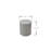 Elementi Home Rome 18" Square Concrete Side Table for Indoor and Outdoor Use-88958100