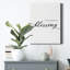 «Life's Greatest Blessing», reproduction d'art textuel sur toile tendue-1954231506