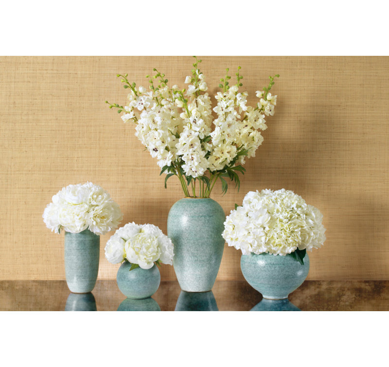 Calinda Ceramic Table Vase, Blue