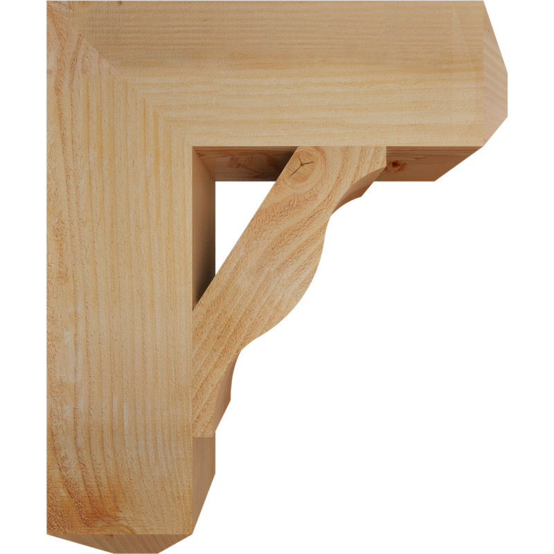 Support pour artisan Funston, H 20 po x l 6 po x P 24 po, Sapin de Douglas, Sciage brut