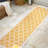 Trebol Moroccan Trellis Textured Weave Yellow/Cream Indoor/Outdoor Rug-1950646676