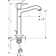 Hansgrohe Metropol Classic Single-Hole Faucet 260 with Drain Assembly, 1.2 GPM