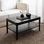 Table basse avec rangement en bois massif Ardentown