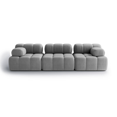 3 Seater Velvet Sectional