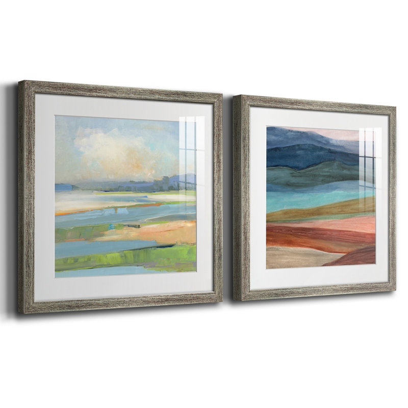 " Pastel Coast " 2 - Pieces