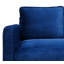Causeuse de 48 po en velours côtelé avec coussins moelleux, pochette de rangement latérale, panneau composite robuste et structure en bois massif, éponge à rebond élevé, assemblage facile, idéal pour le salon, un appartement, un dortoir, un bureau.-35126593