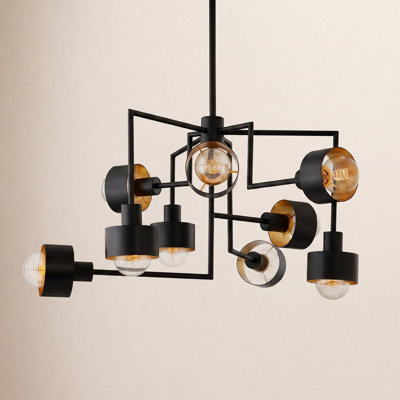 Saffir Iron 9-Light Chandelier