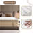 12 Inch Hybrid Medium Mattress With Euro Top, Gel Memory Foam, Motion Isolation, Individually Wrapped Pocket Coils-2059755794