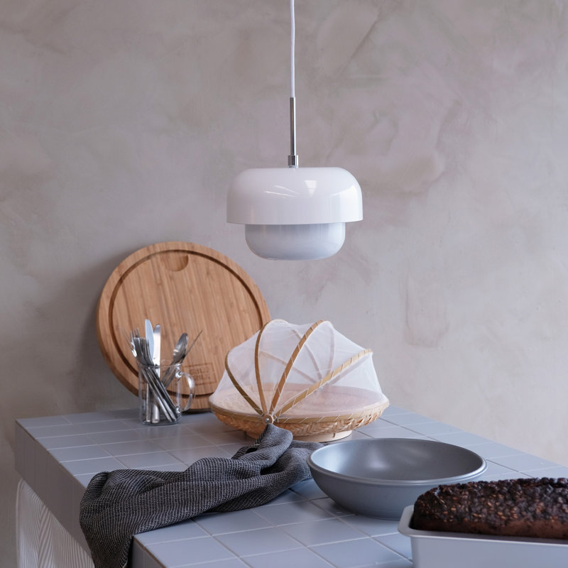 Haipot 1 - Light Unique/Statement Pendant, Yin White