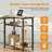 44" office computer desk with 1 large storage pocket and 2 adjustable shelves, space-saving corner desk for home, home office and office, with headphone hook,small spaces, remote workers and home offices-1613246259