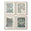 «William Morris VI», ensemble de 4 reproductions encadrées-612034502-612034503