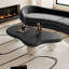 Table basse en forme de nuage avec 3 pieds sphériques-856897094-853819578-848548131