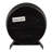Analogue Quartz Movement / Crystal Tabletop Clock with Alarm in Black