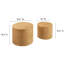 Ensemble de 2 tables basses Amani-101323746