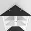 70,7 po H, armoire d'appoint avec tablette ouverte-1979409213