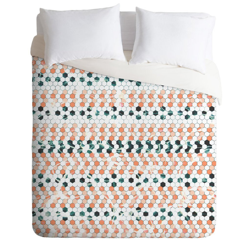 Ensemble de housse de couette Caleb Troy August Tracks, Couette double / grand et 2 taies décoratives