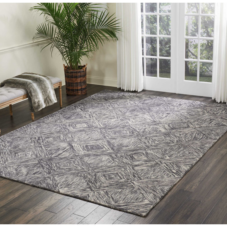 Divernon Wool Geometric Indoor Rug