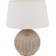 Azure Wicker/Rattan Table Lamp-129513327-129513328
