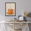 Warm Neutral Coffee Cup Framed Wall Art Prints - Cozy Kitchen Decor for Dining Room-125212165-125212164