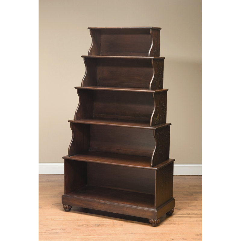 66'' H x 37'' W Wood Standard Bookcase