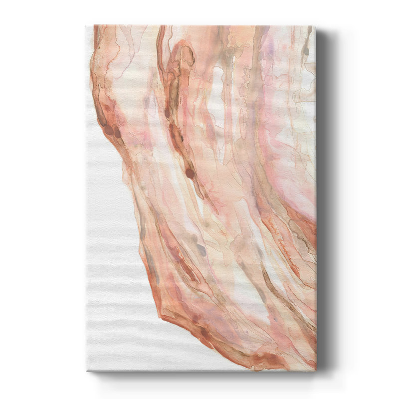 Rose Quartz II -Custom Wrapped Gallery Cavas