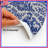 Blue Toile Pattern Quilted Thin Bedspread-132415550