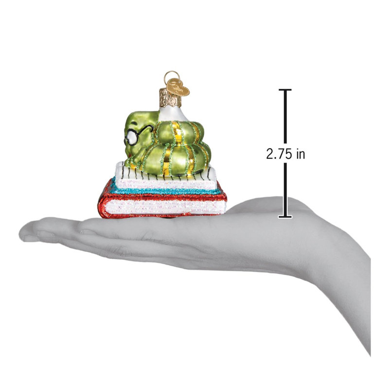 Ornement en verre soufflé pour arbre de Noël Old World