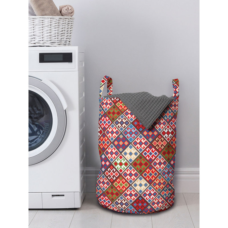 Fabric Laundry Bag with Handles