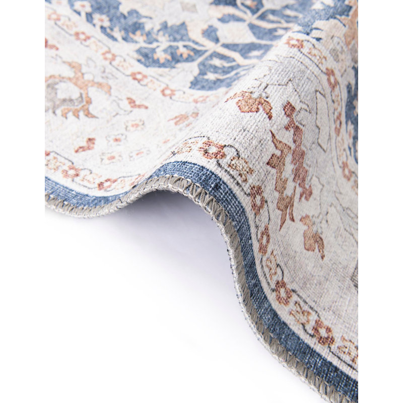 Mochnick Performance Chenille Floral Indoor Rug, Runner 2'7" x 12'