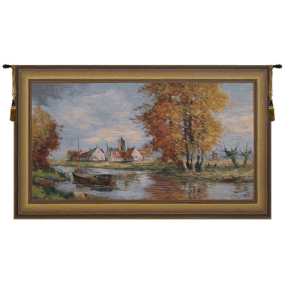 Loom Woven Cotton Blend Wall Hanging